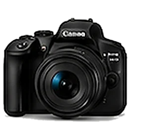 An AppSell exit offer themed in dark blue, discounting a mirrorless camera